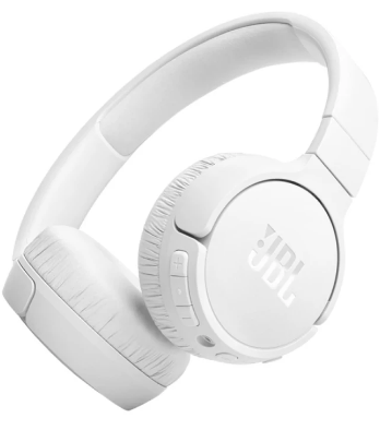 JBL HEADPHONES C/ MICRO T670 BLUETOOTH NOISE CANCELLING WHITE