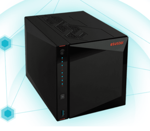 NAS ASUSTOR 4-Bay NIMBUSTOR 2, Celeron N5105 4C 2.0GHz 4GB/2.5GbE HDMI/USB, 3Y WTY AS504T