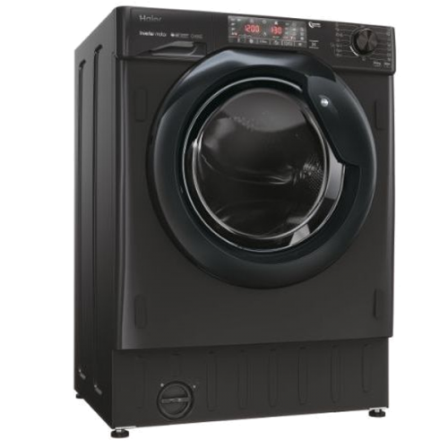 MÁQUINA DE LAVAR E SECAR ROUPA HAIER - HWDQ90B416FWBB-S