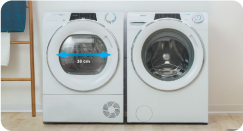 Maquina Secar Roupa 11Kg CANDY ROE H11A2TE-S Bomba Calor Cor Branco 60Cm L x P x A (mm) 596x585x850 Classe A++