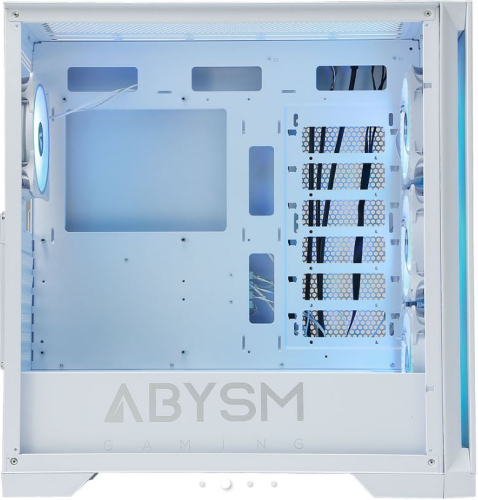 Caixa Gammer Computador Danube E-ATX MURA BX 300 - WHITE ARGB, AB812111W