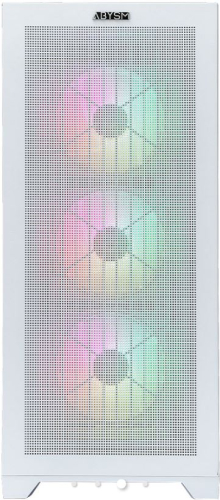 Caixa Gammer Computador Danube E-ATX MURA BX 300 - WHITE ARGB, AB812111W