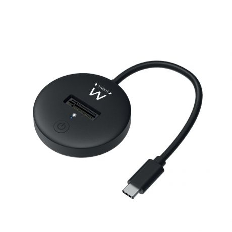 Docking Station EWENT EW7013 para SSD M2 NVMe, USB-C, USB 3.2 Gen 2