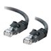 Cabo Rede 2Mt Cat6 C2G RJ-45 (M) para RJ-45 (M) PTNB moldado, sem nós, entrançado preto 83408