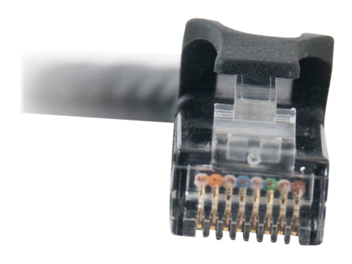 Cabo Rede 3Mt Preto C2G Cat6  RJ-45 (M) para RJ-45 (M)  PTNB  moldado, sem nós, entrançado , 83409