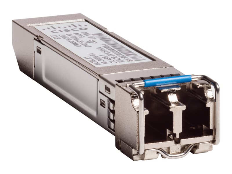 Cisco Small Business MGBLX1 Módulo de transceptor SFP (mini-GBIC) gE 1000Base-LX monomodo LC até 10 km 1310 nm  para Business 110 Series, 220 Series, 350 Series, Small Business SF350, SF352, SG250, SG350