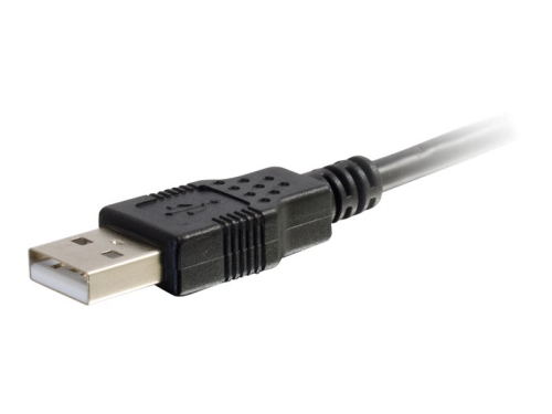 C2G 2m (6ft) USB Cable - USB A to USB Micro B - M/M - Cabo USB - USB (M) para Micro USB Tipo B (M) - 2 m - preto