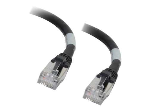 Cabo Rede 7MT Preto C2G RJ-45 (M) para RJ-45 (M) PTB CAT 6a  moldado, sem nós, entrançado 89920