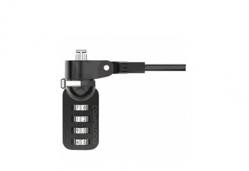 Trancamento do cabo de segurança Compulocks T-bar Security Combination Cable Lock para Compulocks Universal