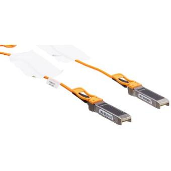 Cabo de ligação directa Cisco Direct-Attach Active Optical Cable SFP+ para SFP+ 3 m SFF-8431 Fibra Ótica