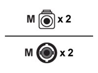 Cabo de rede C2G 85541 LC-ST multi-modos (M) para multi-modo LC (M)  2 mt  fibra óptica  duplex  50 / 125 micron  OM3  sem halogéneo Azul agua