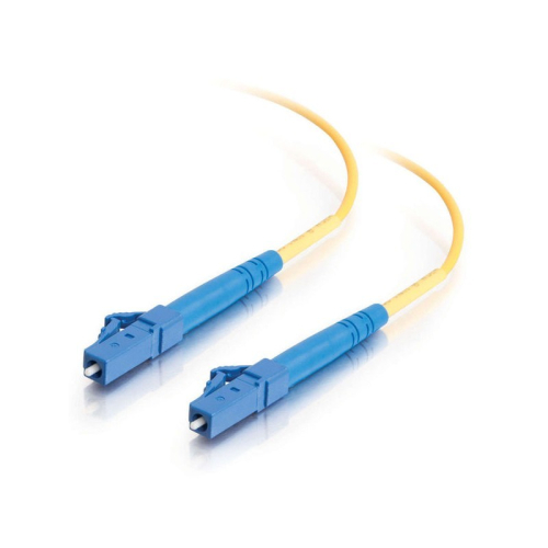 Cabo de Fibra Ótica (LSZH), C2G, 1m LC-LC 9/125 OS1 Duplex Singlemode PVC, 3058962 Cor: Amarelo