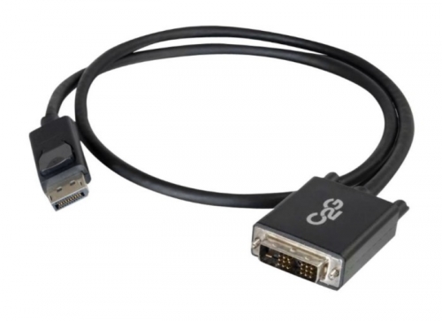Cabo DisplayPort DisplayPort (M) para DVI-D (M) 2 m preto C2G 84329