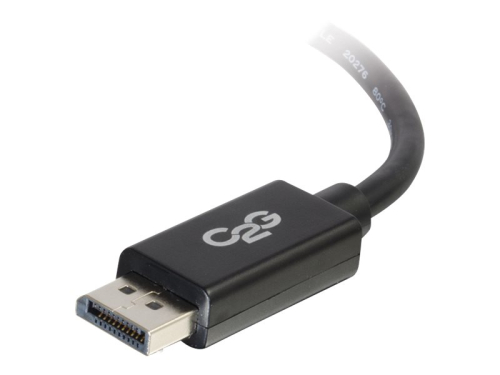C2G 15ft 8K DisplayPort Cable with Latches - M/M - Cabo DisplayPort - DisplayPort (M) para DisplayPort (M) - 4.57 m - travada - preto