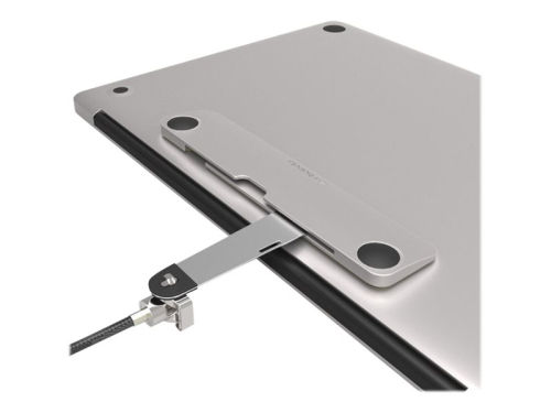 Compulocks Blade Universal Lock Slot Adapter with Combination lock - Kit de segurança de sistema - prata