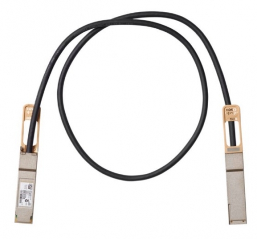 Cabo de ligação directa Cisco 100GBASE-CR4 Passive Copper CableQSFP para QSFP 2 m axial duplo passivo, QSFP-100G-CU2M=