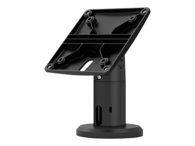 Compulocks VESA Tilting Kiosk Stand 4" with Cable Management - Plataforma - para tablet - preto - interface de montagem: 100 x 100 mm - montagem em poste
