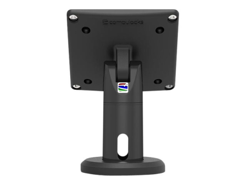 Compulocks VESA Tilting Kiosk Stand 4" with Cable Management - Plataforma - para tablet - preto - interface de montagem: 100 x 100 mm - montagem em poste