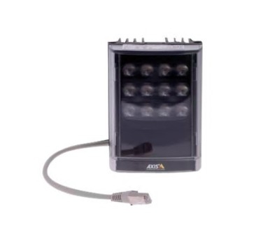 AXIS T90D20 PoE IR-LED Illuminator Iluminador infra-vermelho montagem no tecto, montagem no poste, montagem na parede interior, exterior preto, 01211-001