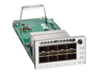 Cisco Catalyst 9300 Series Network Module - Módulo de expansão - 10 Gigabit SFP+ x 8 - para Catalyst 9300