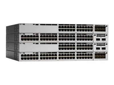 Switch Cisco Catalyst 9300 - Network Advantage - L3 - Administrado - 48 x 10/100/1000 (PoE+) - montável em trilho - PoE+ (437 W), C9300-48P-A
