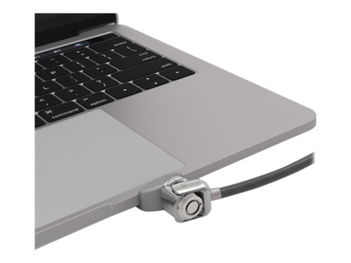 Cabo Segurança Compulocks para Apple MacBook Pro 13.3 in (M1, M2), Adaptador de trava de ranhura de segurança, com fechadura de cabo com chave, UNVMBPRLDG01KL