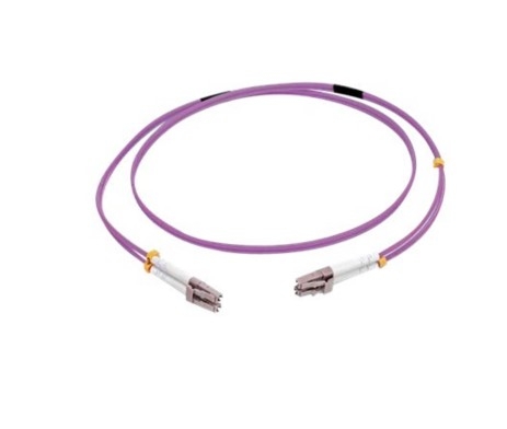 Cabo fibra óptica duplex C2G 50m LC/LC OM4 LSZH Fibre Patch 50 / 125 micron OM4 púrpura 50 m , 81758