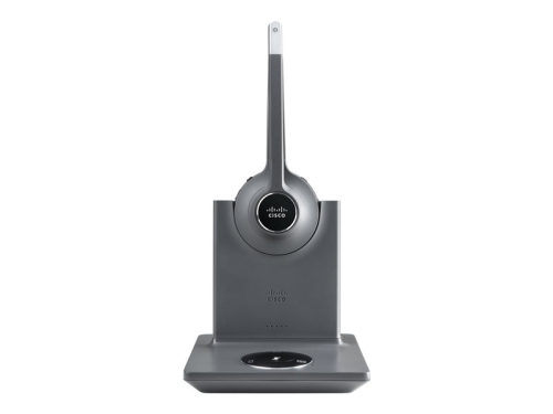 Auscultadores  Cisco 561 Wireless Single -convertível DECT 6.0 sem fios com Multibase Station para Webex Board 55, Board 70, Board 85, Codec Pro No Radio
