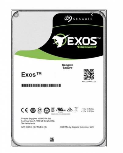 Seagate Exos X16 ST14000NM004G - Disco rígido - encriptado - 14 TB - interna - SAS 12Gb/s - 7200 rpm - buffer: 256 MB - Self-Encrypting Drive (SED)