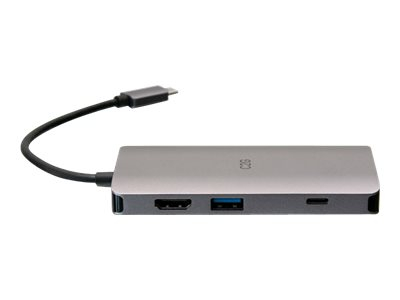 Mini Dock with HDMI, 2x USB-A, Ethernet, SD C2G USB-C 100W  4K 30Hz  Estação de engate USB-C / Thunderbolt 3 HDMI GigE, C2G54458
