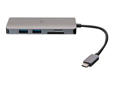 Mini Dock with HDMI, 2x USB-A, Ethernet, SD C2G USB-C 100W  4K 30Hz  Estação de engate USB-C / Thunderbolt 3 HDMI GigE, C2G54458