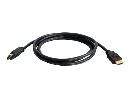 Cabo HDMI com Ethernet C2G 15ft 4K HDMI M/M  HDMI macho para HDMI macho, 4.57 m, blindado, preto, 50612