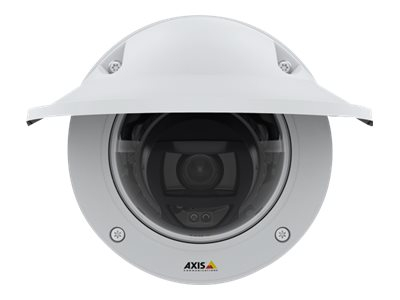 Câmara de vigilância de rede, cúpula, exterior, a cores (Dia&Noite),1920 x 1080, 1080p, íris automática,  vari-focal, áudio, LAN 10/100 AXIS P3245-LVE Network Camera, 02047-001