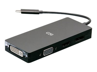Estação de engate USB-C  VGA,DVI,HDMI,DP C2G, C2G54454