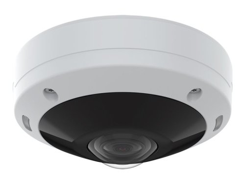 Câmara panorâmica de rede  cúpula  exterior  a cores (Dia&Noite)  12 MP  3840 x 2160 (panorama) / 2880 x 2880 (original)  íris fixa  focal fixo  áudio  LAN 10/100 AXIS M4308-PLE 02100-001