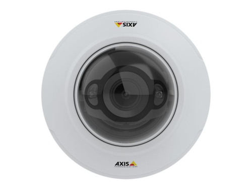 Câmara de vigilância de rede  cúpula  interior  resistente a vandalismo  resistente ao impacto  resistente a poeira  resistente à água  a cores (Dia&Noite)  4 MP - 2304 x 1728 - 720p, 1080p  íris fixa  vari-focal  áudio AXIS M4216-LV 02113-001