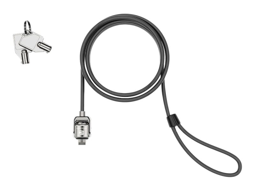 Cabo Compulocks de segurança preto CL15KA