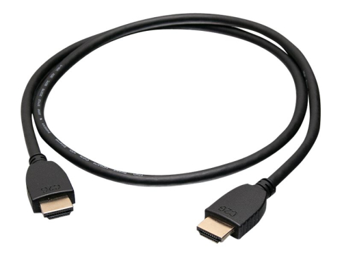 Cabo C2G 1.83MT HDMI com Ethernet -HDMI macho para HDMI macho blindado preto 4K