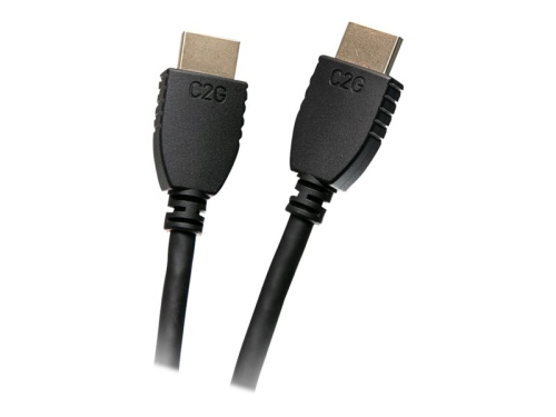Cabo C2G 1.83MT HDMI com Ethernet -HDMI macho para HDMI macho blindado preto 4K