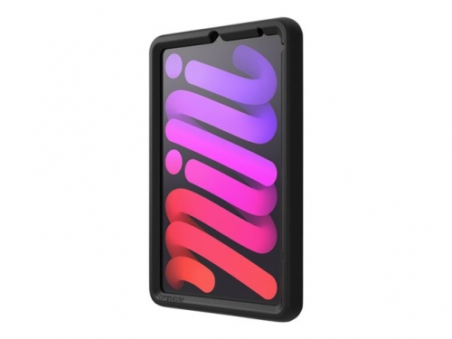 Compulocks Rugged Edge Case for iPad Mini 8.3" Amortecedor para tablet resistente borracha preto para Apple iPad mini (6ª geração), A17 Pro Wi-Fi, A17 Pro Wi-Fi + Cellular , BNDIPMN6