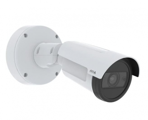 Câmara de vigilância de rede - AXIS P1468-LE - exterior - à prova de poeira / impermeável / de vandalismo - a cores (Dia&Noite) - 3840 x 2160 - 3840/30p - íris automática - vari-focal - áudio - GbE - MJPEG, H.264, H.265, MPEG-4 AVC