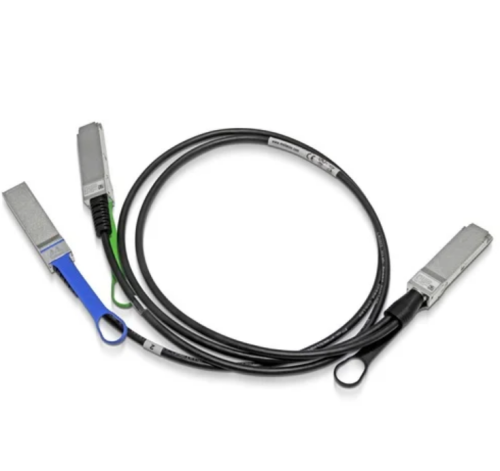 Cabo de fibra ótica Mellanox Technologies MCP7H50-H01AR30 1,5 m QSFP56 2x QSFP56 Preto