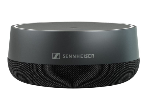 Colunas Som Sennheiser TeamConnect Intelligent Speaker Alta-voz inteligente com cabo USB Certificado para Microsoft Teams Rooms 509281