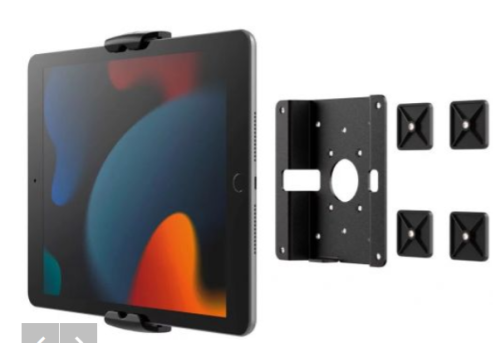 Compulocks Universal Tablet Cling Glass Mount Kit de montagem para tablet universal preto tamanho de tela: 7" 13" montado em vidro