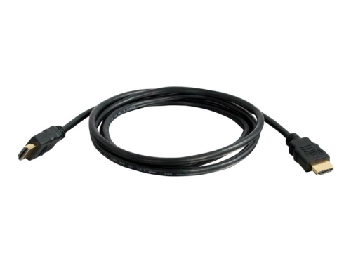 Cabo HDMI C2G 50609 com Ethernet - HDMI macho para HDMI macho - 1.52 m - blindado - preto C2G 4K HDMI