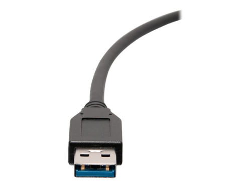Cabo C2G USB Tipo A (M) para 24 pin USB-C (M) USB 3.2 Gen 1 30 V 3 A 46 cm moldado preto USB 5Gbps C2G28876