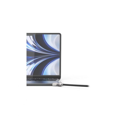 Adaptador de travão de ranhura de segurança Compulocks Ledge Lock Adapter forApple MacBook Air M2 2022 with Keyed Lock