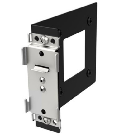 Clip de trilho DIN AXIS F8002 interior preto para AXIS F41 Main Unit , 02361-001