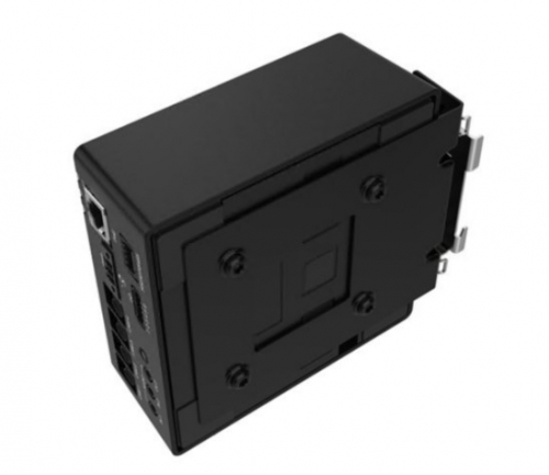 Clip de trilho DIN AXIS F8002 interior preto para AXIS F41 Main Unit , 02361-001