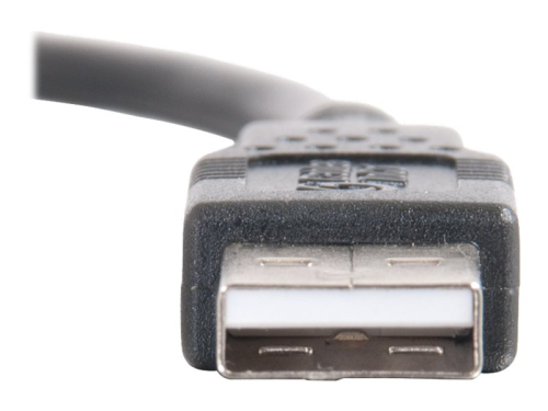 Cabo USB 2.0 C2G 1MT USB A to USB A M/M USB (M) para USB (M) preto